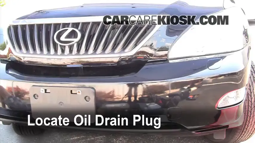 2008 Lexus RX350 3.5L V6 Oil Change Oil and Oil Filter